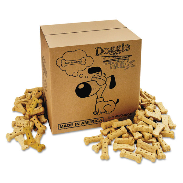 Office Snax® Doggie Biscuits, 10 lb Box (OFX00041)