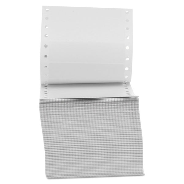 Universal® Dot Matrix Printer Labels, Dot Matrix Printers, 0.94 x 3.5, White, 5,000/Box (UNV70104)