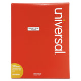 Universal® White Labels, Inkjet/Laser Printers, 0.5 x 1.75, White, 80/Sheet, 100 Sheets/Box (UNV80001) Box of 8000