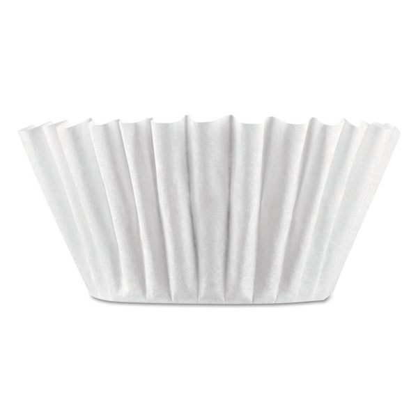 BUNN® Coffee Filters, 8 to 12 Cup Size, Flat Bottom, 100/Pack (BUNBCF100B) Pack of 100