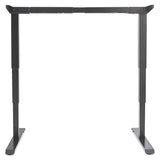 Alera® AdaptivErgo Sit-Stand 3-Stage Electric Height-Adjustable Table Base with Memory Control, 48.06" x 24.35" x 25" to 50.7",Black (ALEHT3SAB) Each