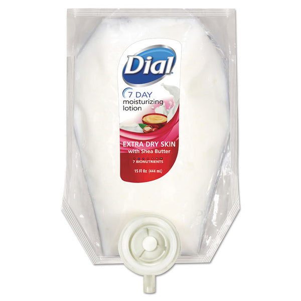 Dial® Professional 7-Day Moisturizing Lotion for Versa Dispenser, 15 oz, Refill Pouch, 6/Carton (DIA12260CT) Case of 6