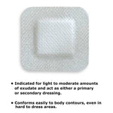 McKesson Island Dressing 4 X 4 Inch Square NonSterile (883053_EA) 1/EA