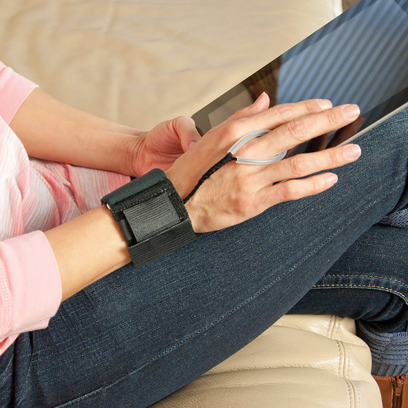 IMAK® RSI WrisTimer® Daytime Wrist Support Elastic Left or Right Hand Black Small (311882_EA) 1/EA