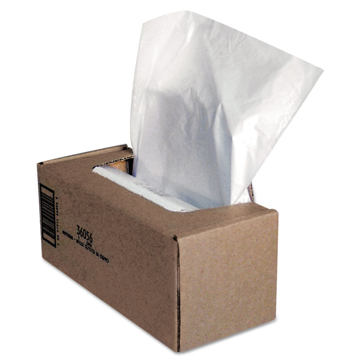 Fellowes® Shredder Waste Bags, 25 gal Capacity, 50/Carton (FEL36056) Carton of 50