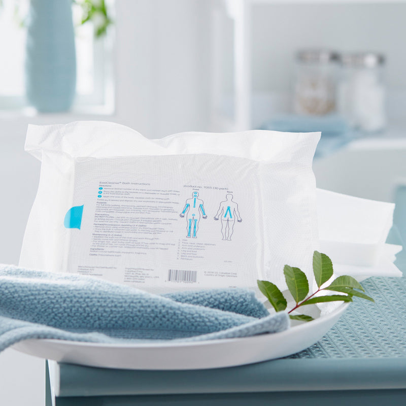 Bedside-Care® EasiCleanse™ Rinse-Free Bath Wipe Soft Pack Scented 30 Count (454879_CS) 900/CS