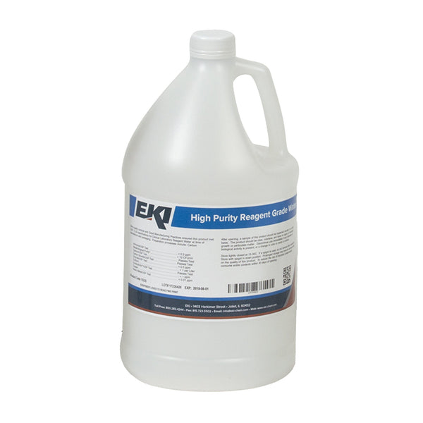 EK Industries Inc Chemistry Reagent Deionized Water Reagent Grade / ASTM Type I 100% 1 gal. (898065_EA) 1/EA