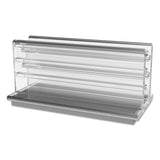 deflecto® Clips Grips Tags SuperGrip Display Holder, 1 x 0.5 x 0.5, Clear, 50/Pack (DEF20002) Bag of 50