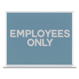deflecto® Classic Image Double-Sided Sign Holder, 11 x 8.5 Insert, Clear (DEF69301) Each