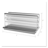 deflecto® Clips Grips Tags SuperGrip Display Holder, 1 x 0.5 x 0.5, Clear, 50/Pack (DEF20002) Bag of 50