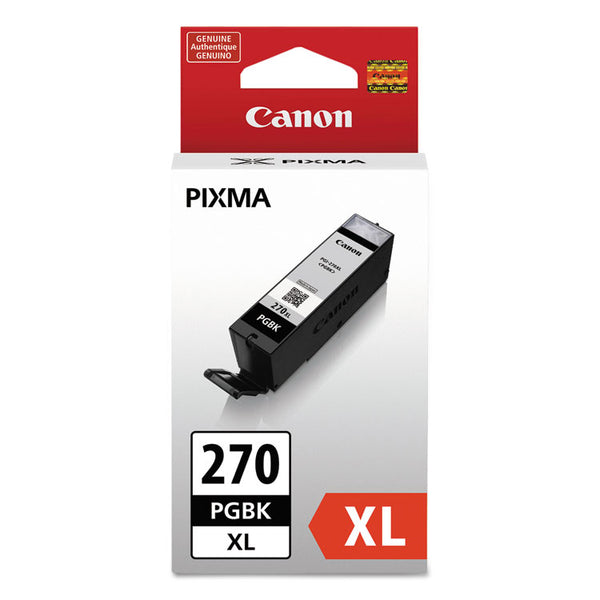 Canon® 0319C001 (PGI-270XL) High-Yield Ink, Pigment Black (CNM0319C001)