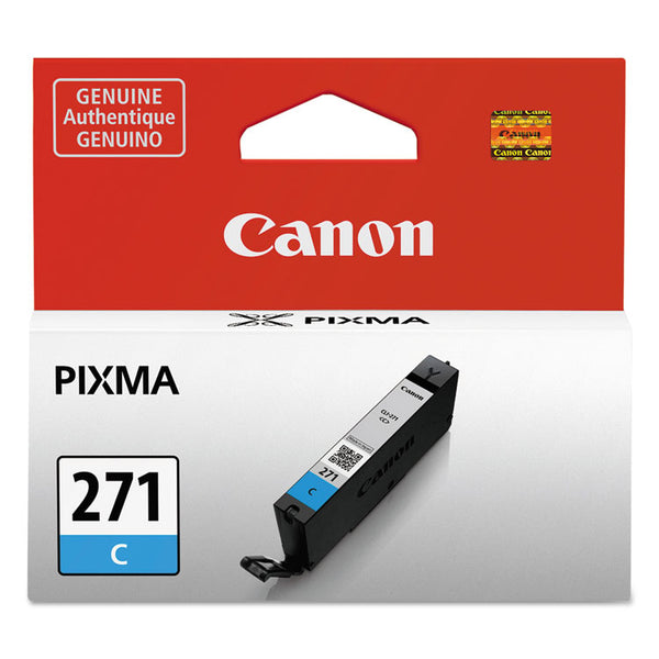 Canon® 0391C001 (CLI-271) Ink, Cyan (CNM0391C001)