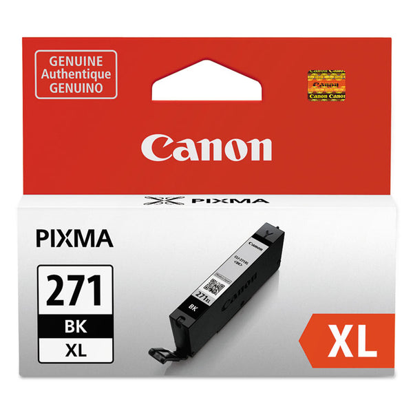 Canon® 0336C001 (CLI-271XL) High-Yield Ink, Black (CNM0336C001)