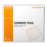 COVRSITE Plus Composite Dressing 6 X 6 Inch Square NonSterile Film Backing (407733_BX) 10/BX