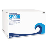 Boardwalk® Heavyweight Polystyrene Cutlery, Teaspoon, White, 1000/Carton (BWKSPOONHW)