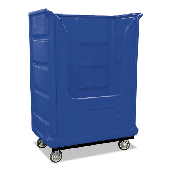 Royal Basket Trucks Bulk Transport Truck, Plastic, 28" x 61" x 68.5", Blue (RBTL48BLXBPA) Each