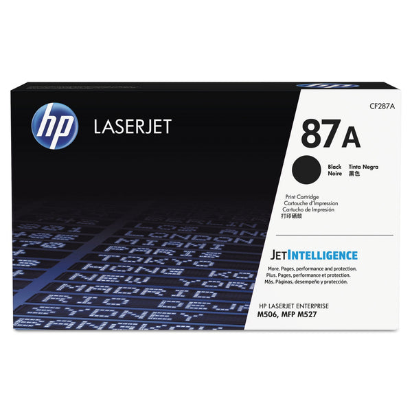 HP HP 87A, (CF287A) Black Original LaserJet Toner Cartridge (HEWCF287A)