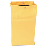 Rubbermaid® Commercial Zippered Vinyl Cleaning Cart Bag, 24 gal, , 17.25" x 30.5", Yellow (RCP1966719)