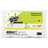 Scotch-Brite™ PROFESSIONAL Easy Erasing Pad 4004, 2.8 x 4.5 x 1.2, Blue/White, 12/Carton (MMM55658) Case of 12