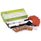 Scotch-Brite™ PROFESSIONAL Quick Clean Griddle Cleaning System Starter Kit, 4 x 5.24, Orange (MMM85793) Each