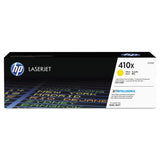 HP HP 410X, (CF412X) High-Yield Yellow Original LaserJet Toner Cartridge (HEWCF412X)