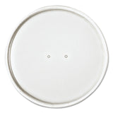 Dart Paper Lids for 32oz Food Containers, White, Vented, 4.6"Dia, 25/Bag, 20 Bg/Ctn (SCCCH32A) Case of 20