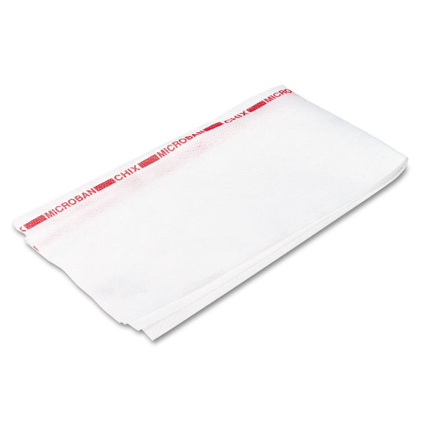 Chix® Reusable Food Service Towels, Fabric, 13 x 24, White, 150/Carton (CHI8250) Box of 150