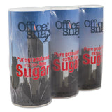 Office Snax® Reclosable Canister of Sugar, 20 oz, 3/Pack (OFX00019G) Each