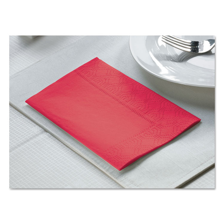 Hoffmaster® Dinner Napkins, 2-Ply, 15 x 17, Red, 1000/Carton (HFM180511)