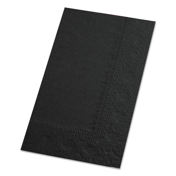 Hoffmaster® Dinner Napkins, 2-Ply, 15 x 17, Black, 1000/Carton (HFM180513)