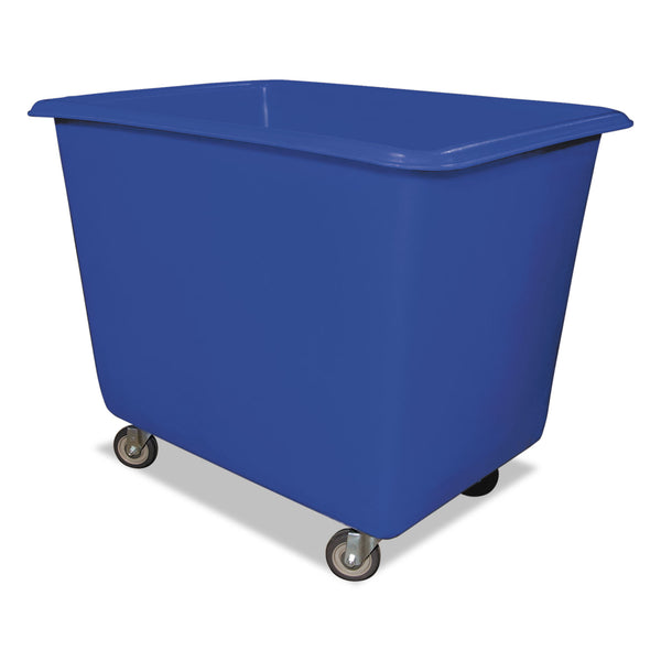 Royal Basket Trucks Poly Truck, (18-Bushel) 22.4 cu ft, Galvanized Steel/Polyethylene, Blue/Gray (RBTL18BLXPGA4UN) Each