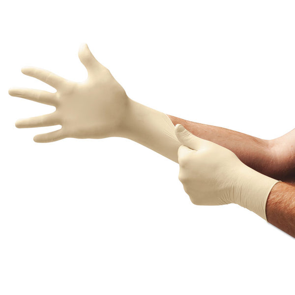 Conform® XT Premium Latex Disposable Gloves, Powder-Free, Small, 100/Box (ANS69318S)