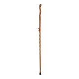 Brazos™ Twisted Fitness Walker Walking Stick Wood 58 Inch Height Brown (1229041_EA) 1/EA