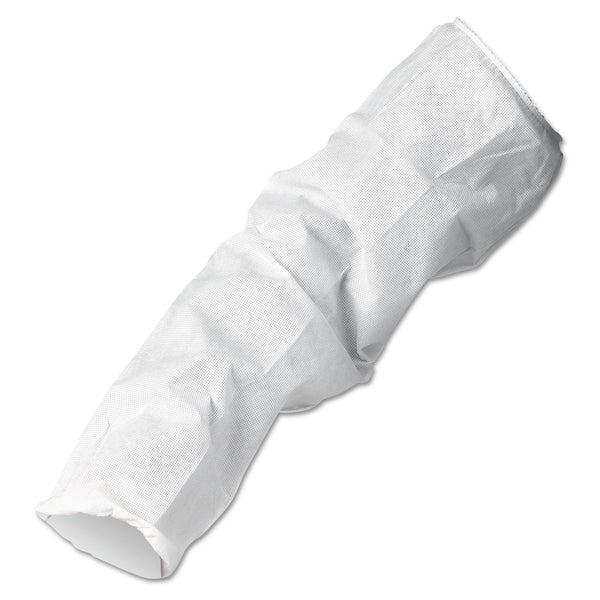 KleenGuard™ A10 Breathable Particle Protection Sleeve Protectors, 18", White, 200/Carton (ANS23610) Case of 200