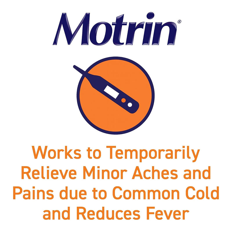 Motrin® IB Pain Relief 200 mg Strength Ibuprofen Capsule (1228862_BT) 1/BT
