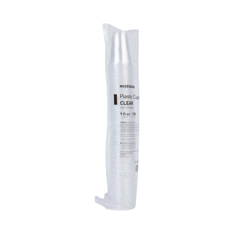 McKesson Drinking Cup 9 oz. Clear Polypropylene Disposable (1127771_CS) 1500/CS