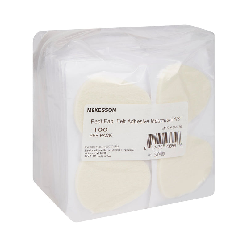 McKesson Protective Pad Size 106 - Large Adhesive Foot (1089519_PK) 100/PK