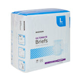 McKesson Unisex Adult Incontinence Brief Large Disposable Heavy Absorbency (1123845_CS) 72/CS