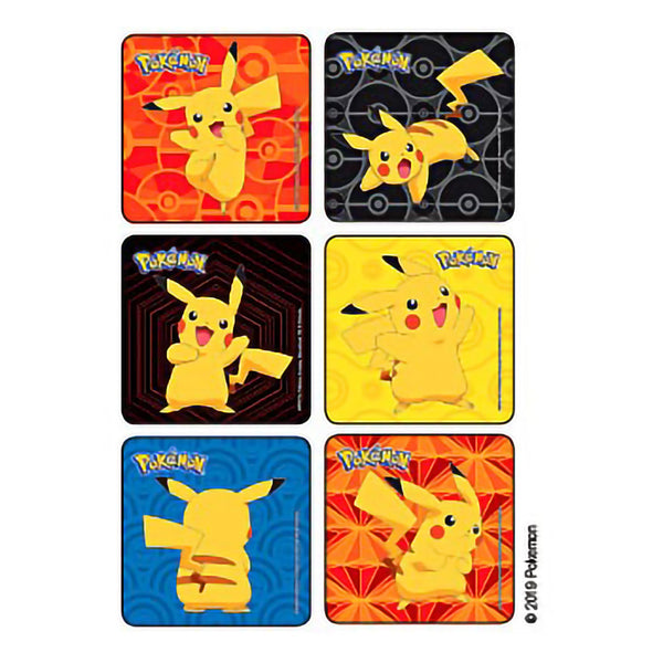 Kids Love Stickers® 72 per Roll Pokemon Pikachu Sticker 2-1/2 Inch (1140363_RL) 1/RL
