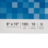 McKesson Reclosable Bag 8 X 10 Inch Polyethylene Clear Zipper Closure (854574_PK) 1/PK
