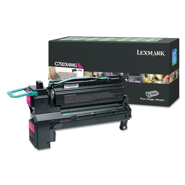 Lexmark™ C792X4MG Return Program Extra High-Yield Toner, 17,000 Page-Yield, Magenta (LEXC792X4MG)