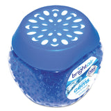 BRIGHT Air® Scent Gems Odor Eliminator, Cool and Clean, Blue, 10 oz Jar, 6/Carton (BRI900228CT) Case of 6