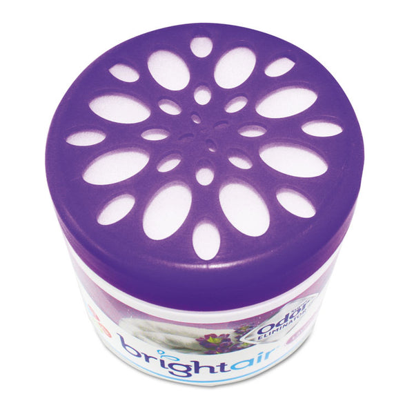 BRIGHT Air® Super Odor Eliminator, Lavender and Fresh Linen, Purple, 14 oz Jar (BRI900014) Each