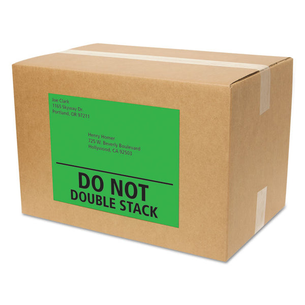 Avery® High-Visibility Permanent Laser ID Labels, 8.5 x 11, Neon Green, 100/Box (AVE5940)