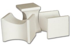 Absorbent Specialty Products Positioner Head Block 6 W X 4-3/4 L X 4-1/2 H Inch Foam Freestanding (569825_CS) 12/CS