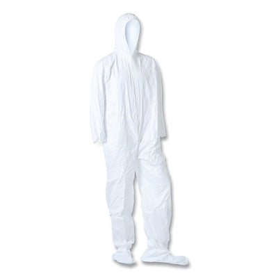 Dupont Tyvek® IsoClean® Coverall with Attached Hood, White, X-Large (251-IC105S-XL) 25 EA / CA