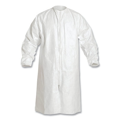 Dupont Tyvek® IsoClean® Frock, X-Large, White (251-IC264SWHXL0030CS) 30 EA / CA