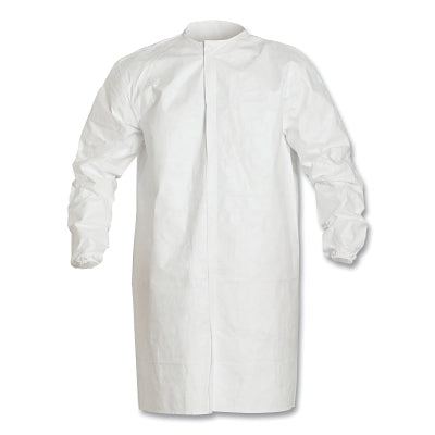 Dupont Tyvek® IsoClean® Frock with Snap Front, Medium, White (251-IC270B-MD) 30 EA / CA