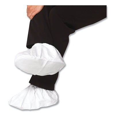 Dupont Tyvek® IsoClean® Clean Shoe Cover, Gripper Soles, Large, White (251-IC451SWHLG01000B) 100 PR / BX