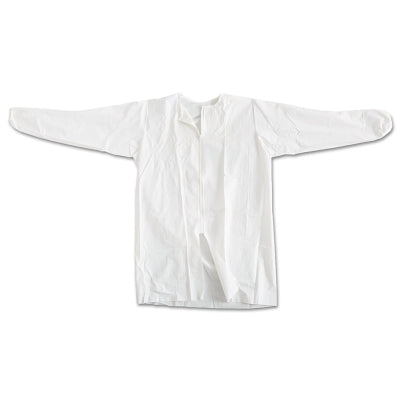 Dupont ProClean® Frock with Zipper, 3X-Large, White (251-PC271SWH3X00300B) 30 EA / CA